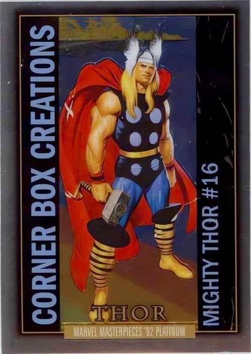 Thor #CB-14 — 2024 Skybox Marvel Masterpieces '92 Platinum