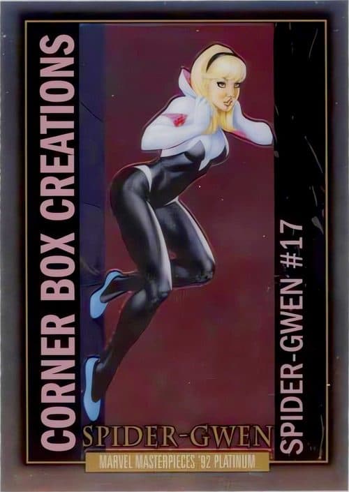 Ghost Spider #CB-18 — 2024 Skybox Marvel Masterpieces '92 Platinum