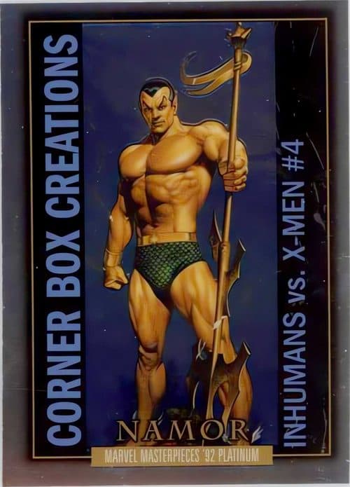 Namor #CB-19 — 2024 Skybox Marvel Masterpieces '92 Platinum