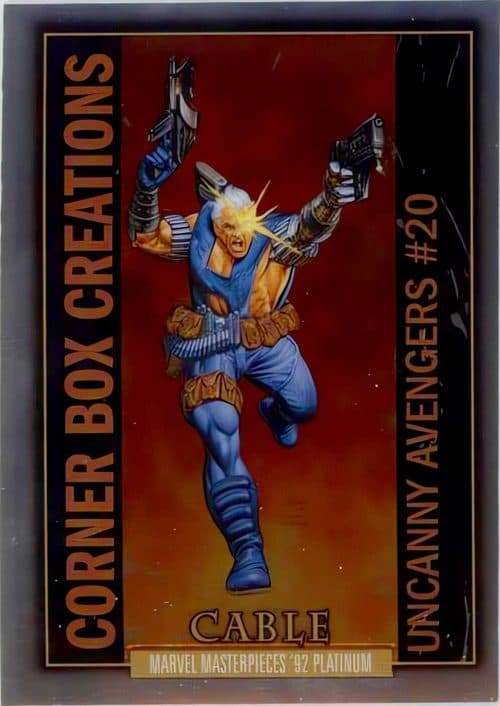 Cable #CB-20 — 2024 Skybox Marvel Masterpieces '92 Platinum