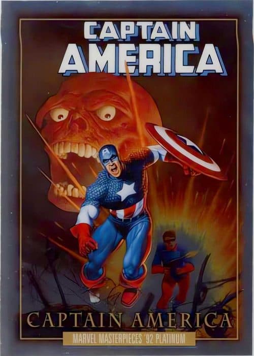 Captain America (2004) #8 #FC-8 — 2024 Skybox Marvel Masterpieces '92 Platinum