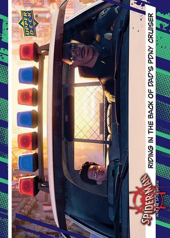 Riding in the Back of Dad's PDNY Cruiser #3 — Spider-Man: Into the Spider-Verse