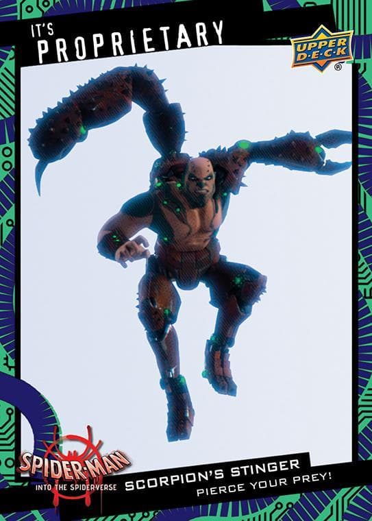 Scorpion's Stinger #IP-8 — Spider-Man: Into the Spider-Verse