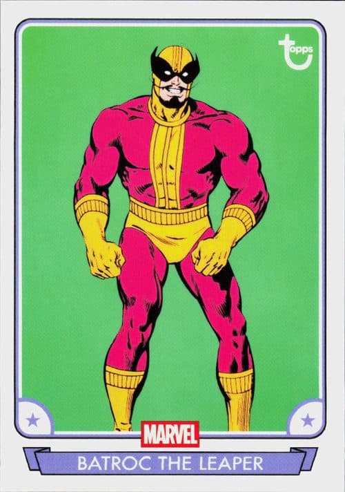 Batroc The Leaper #17 — 2026 Topps Brooklyn Collection Captain America 85th Anniversary