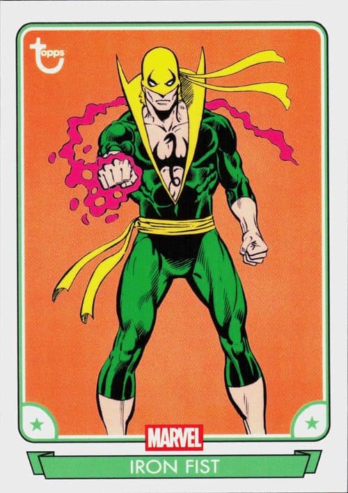 Iron Fist #21 — 2026 Topps Brooklyn Collection Captain America 85th Anniversary