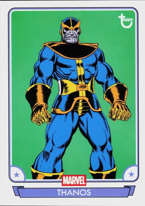 Thanos #26 — 2026 Topps Brooklyn Collection Captain America 85th Anniversary