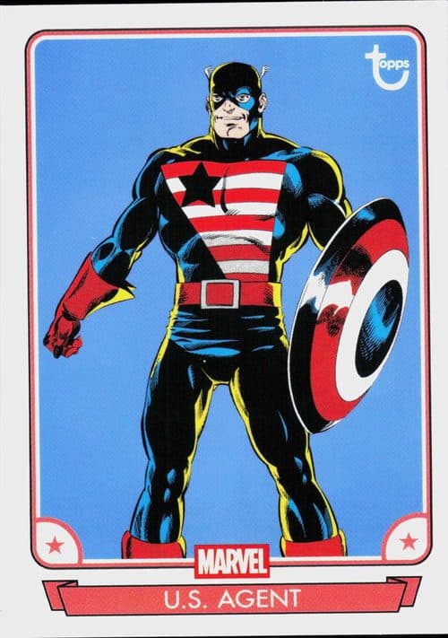 U.S. Agent #29 — 2026 Topps Brooklyn Collection Captain America 85th Anniversary