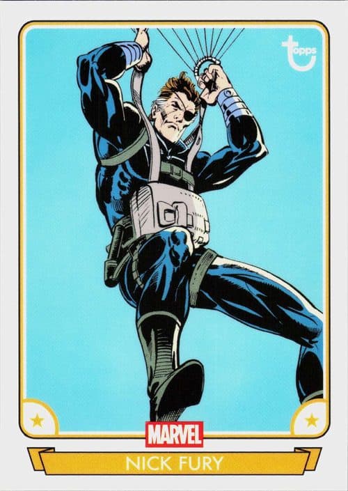 Nick Fury #3 — 2026 Topps Brooklyn Collection Captain America 85th Anniversary