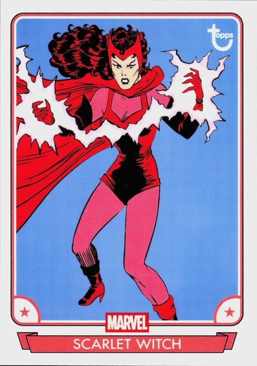 Scarlet Witch #31 — 2026 Topps Brooklyn Collection Captain America 85th Anniversary