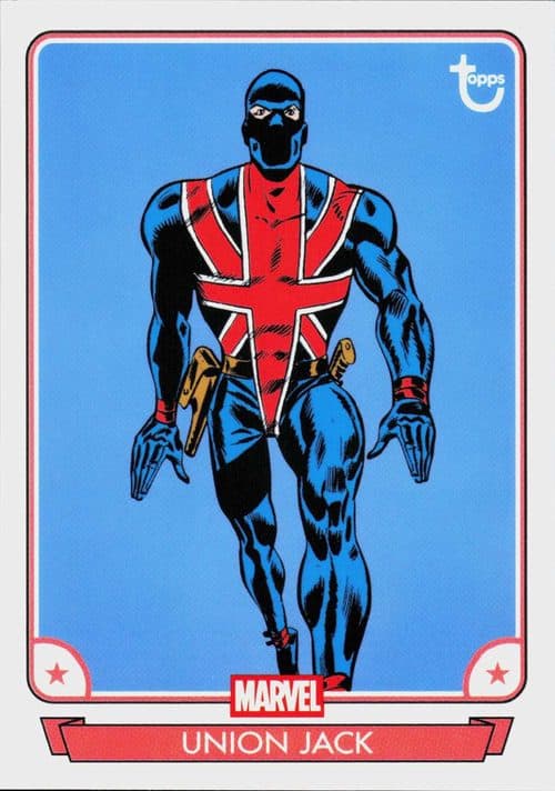 Union Jack #4 — 2026 Topps Brooklyn Collection Captain America 85th Anniversary