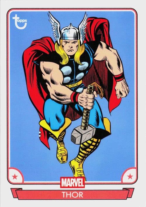 Thor #8 — 2026 Topps Brooklyn Collection Captain America 85th Anniversary
