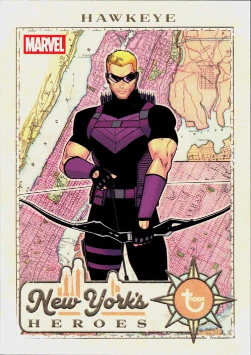 Hawkeye #NYF-10 — 2026 Topps Brooklyn Collection Captain America 85th Anniversary
