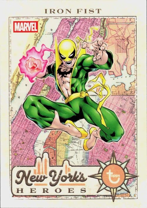 Iron Fist #NYF-12 — 2026 Topps Brooklyn Collection Captain America 85th Anniversary