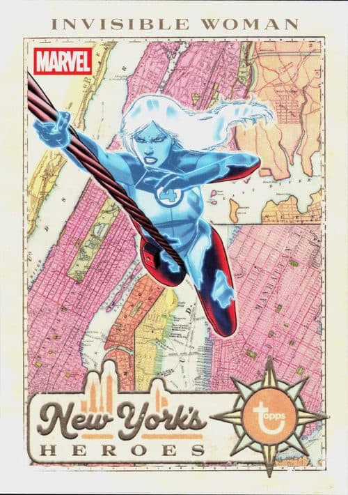 Invisible Woman #NYF-13 — 2026 Topps Brooklyn Collection Captain America 85th Anniversary