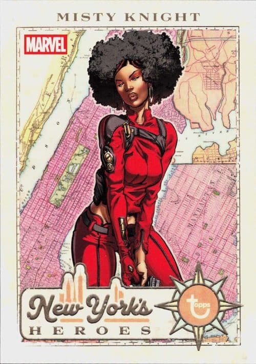 Misty Knight #NYF-14 — 2026 Topps Brooklyn Collection Captain America 85th Anniversary