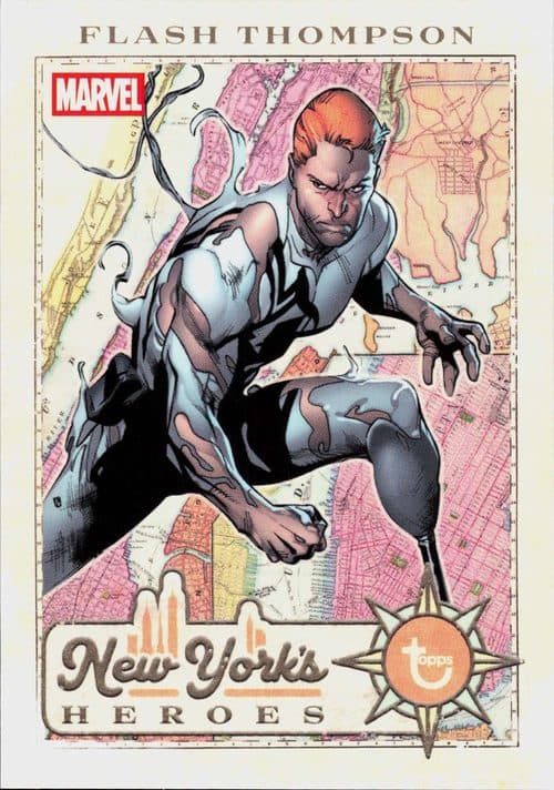 Flash Thompson #NYF-17 — 2026 Topps Brooklyn Collection Captain America 85th Anniversary