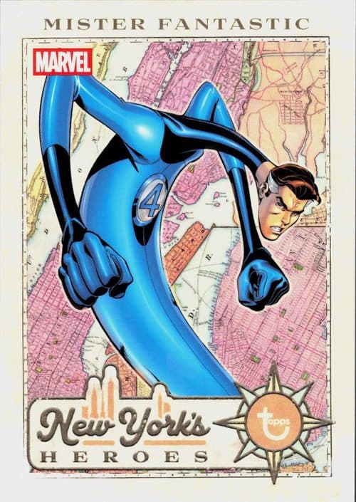 Mister Fantastic #NYF-18 — 2026 Topps Brooklyn Collection Captain America 85th Anniversary