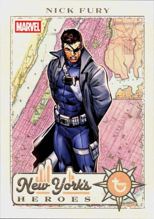 Nick Fury #NYF-19 — 2026 Topps Brooklyn Collection Captain America 85th Anniversary