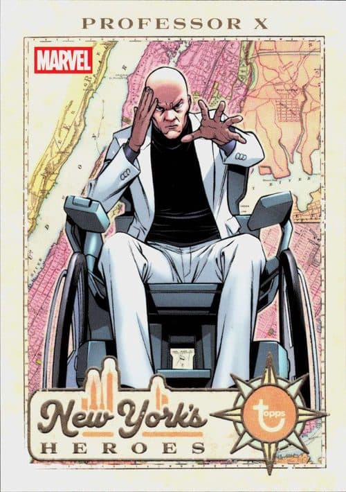Professor X #NYF-23 — 2026 Topps Brooklyn Collection Captain America 85th Anniversary