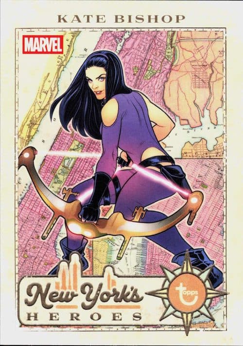 Kate Bishop #NYF-24 — 2026 Topps Brooklyn Collection Captain America 85th Anniversary
