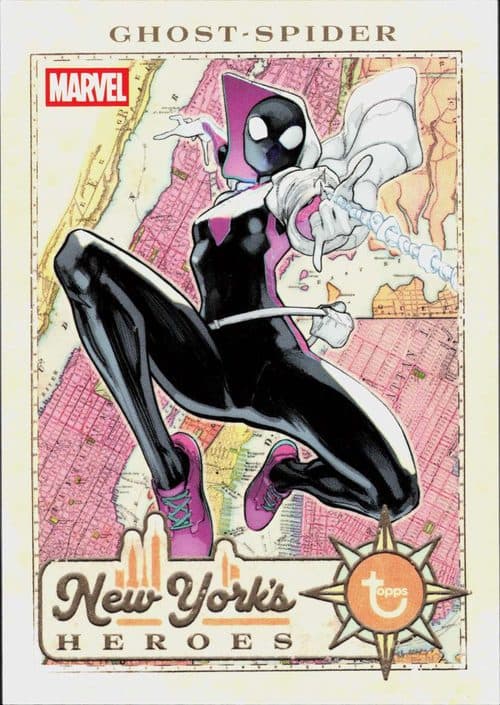 Ghost-Spider #NYF-25 — 2026 Topps Brooklyn Collection Captain America 85th Anniversary