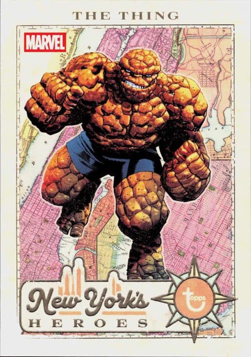 The Thing #NYF-6 — 2026 Topps Brooklyn Collection Captain America 85th Anniversary