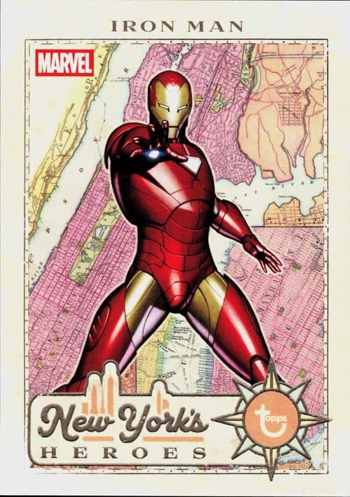 Iron Man #NYF-9 — 2026 Topps Brooklyn Collection Captain America 85th Anniversary
