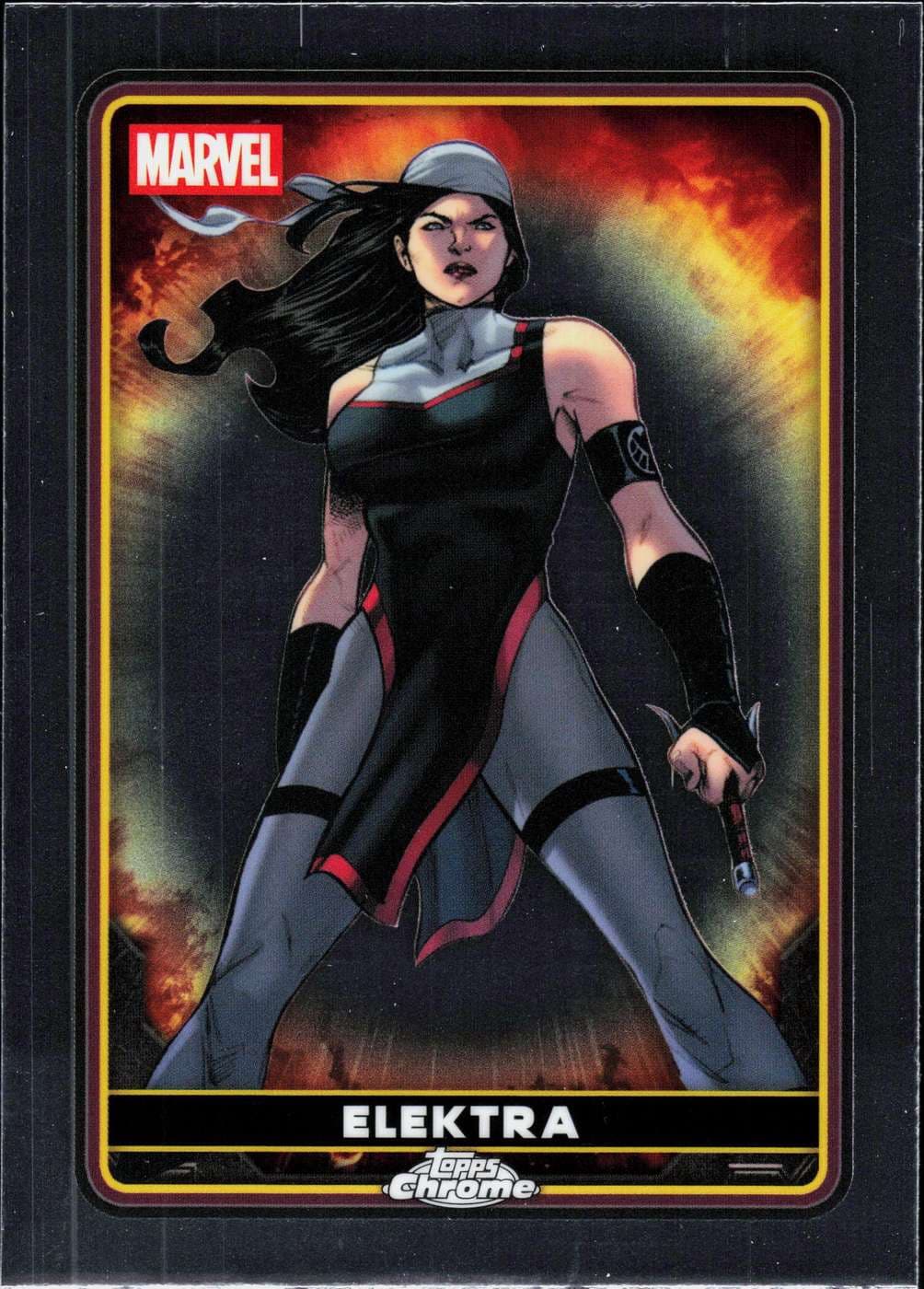 Elektra #17 — Topps Chrome Deadpool
