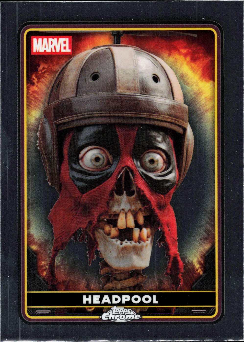 Headpool #24 — Topps Chrome Deadpool