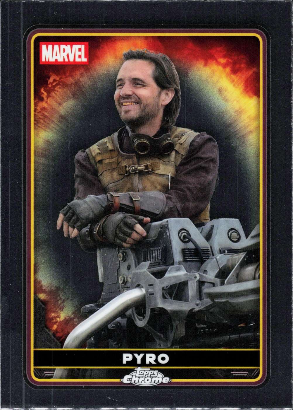 Pyro #25 — Topps Chrome Deadpool