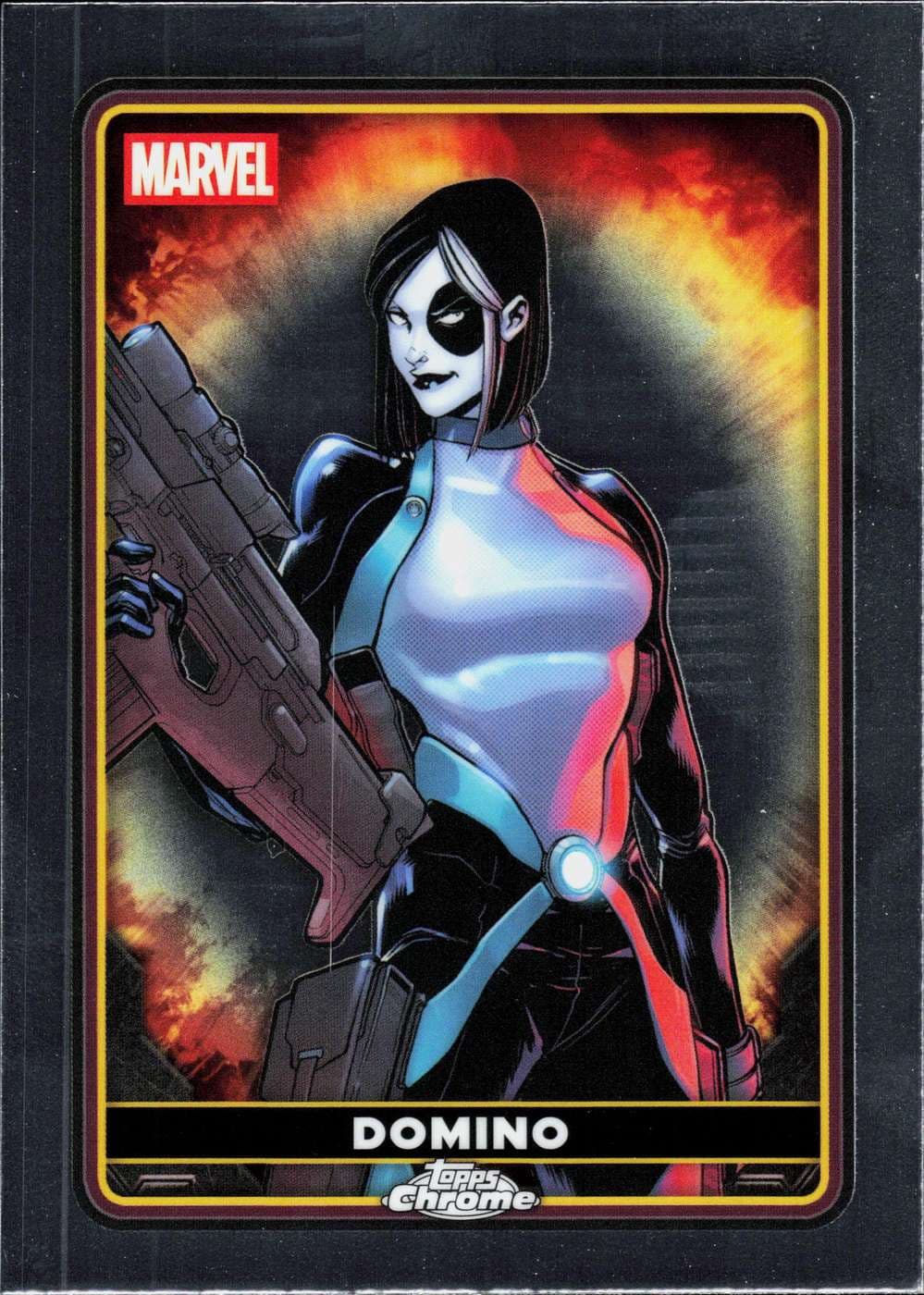 Domino #4 — Topps Chrome Deadpool