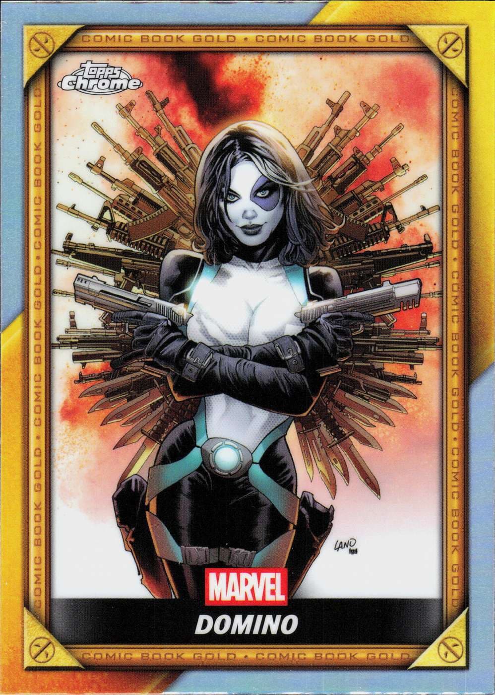 Domino #CB-17 — Topps Chrome Deadpool