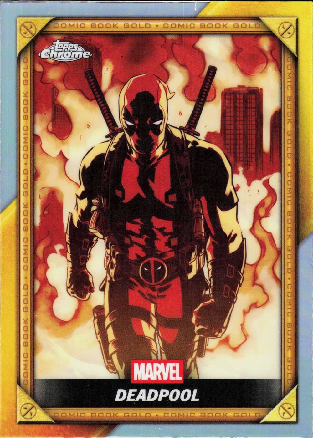 Deadpool #CB-2 — Topps Chrome Deadpool