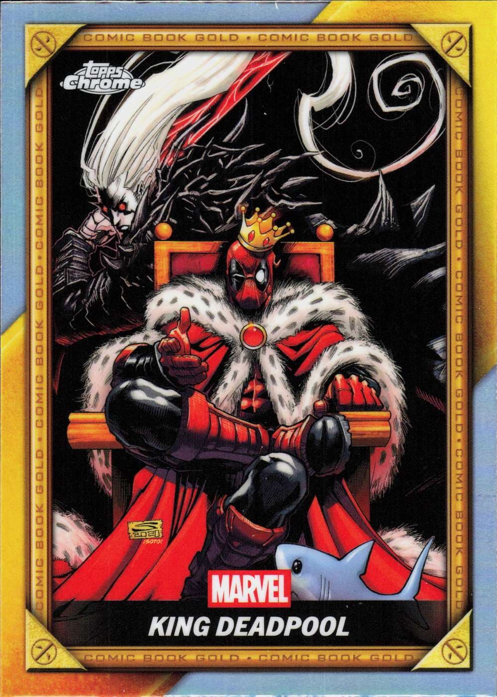King Deadpool #CB-23 — Topps Chrome Deadpool
