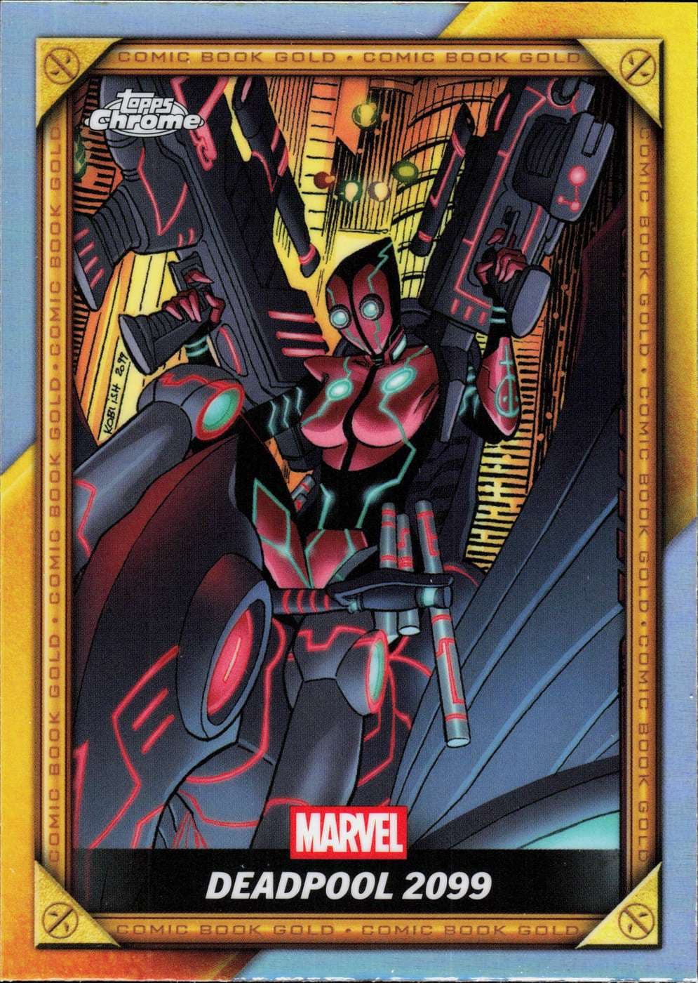 Deadpool 2099 #CB-25 — Topps Chrome Deadpool