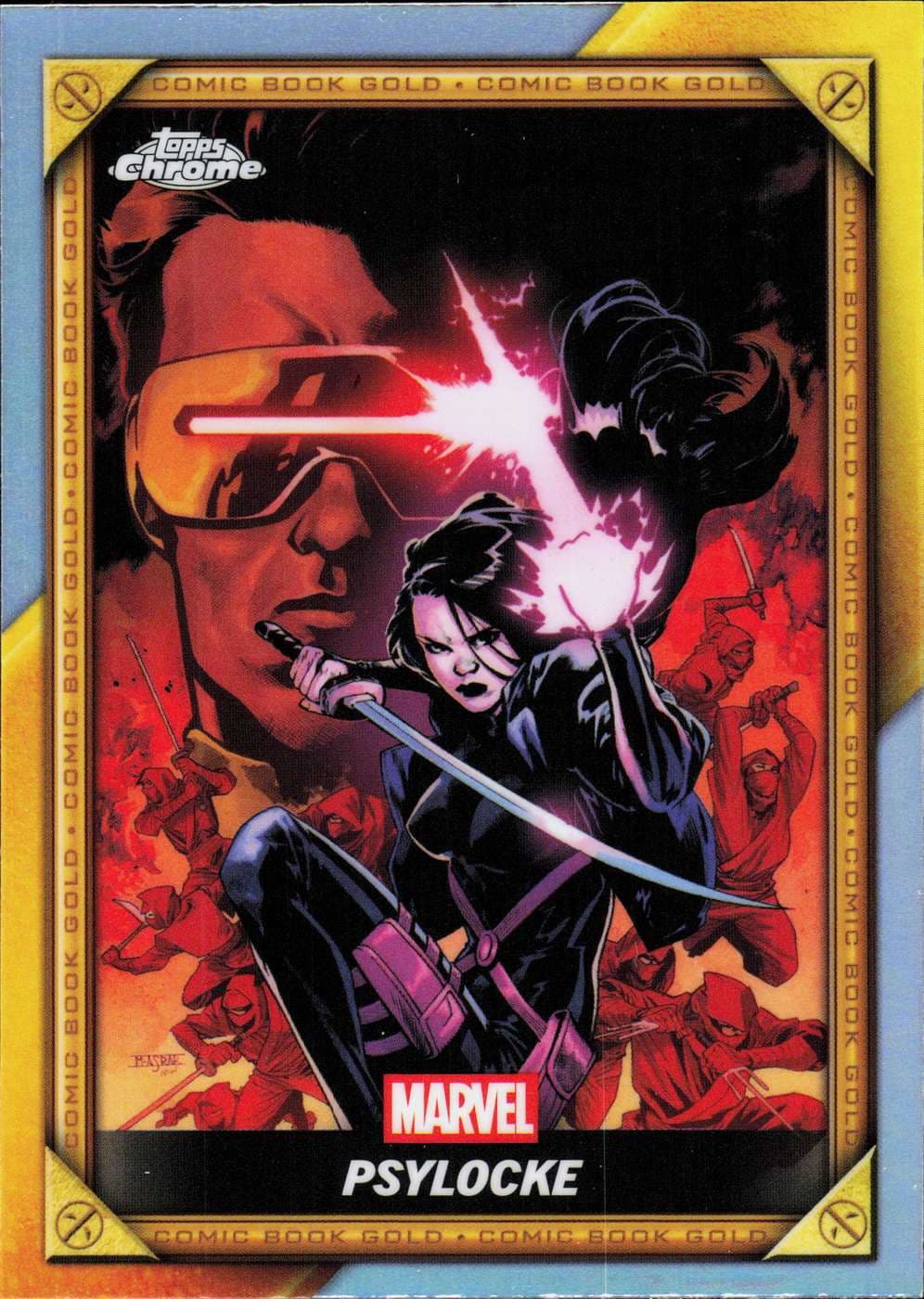 Psylocke #CB-29 — Topps Chrome Deadpool