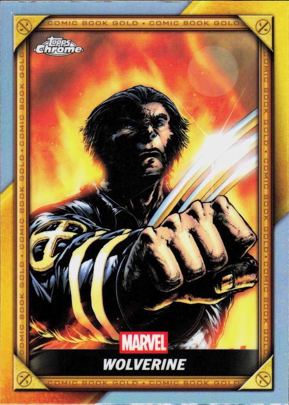 Wolverine #CB-6 — Topps Chrome Deadpool