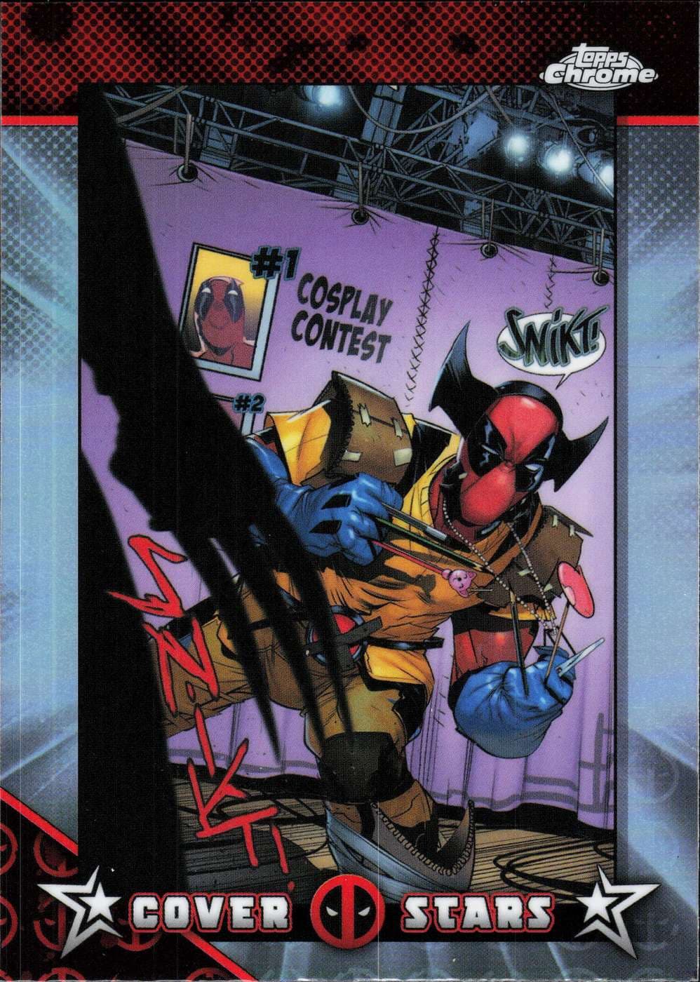 X-Men: Blood Hunt - Laura Kinney The Wolverine #1 #CS-10 — Topps Chrome Deadpool