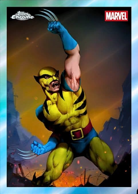 Wolverine #TO-5 — Topps Chrome Deadpool