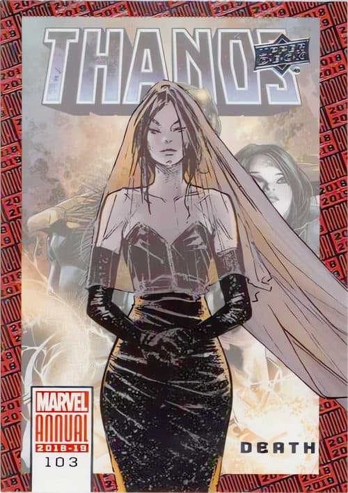 Death #103 — Marvel Annual 2018-19