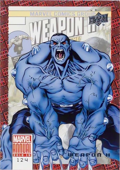 Weapon H #124 — Marvel Annual 2018-19