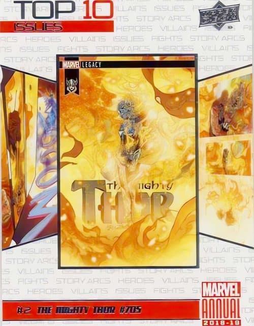 The Mighty Thor #705 #TI2 — Marvel Annual 2018-19
