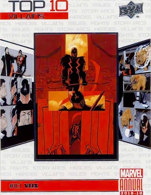 Vox #TV10 — Marvel Annual 2018-19