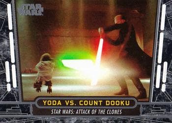 Yoda vs. Count Dooku #47 — Star Wars 40th Anniversary