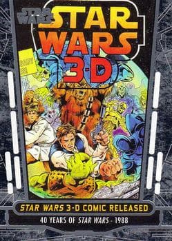 Star Wars 3-D Comic Released #72 — Star Wars 40th Anniversary