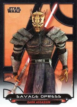 Savage Opress #ACW-4 — Star Wars Galactic Files Reborn