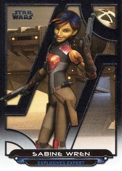 Sabine Wren #REB-3 — Star Wars Galactic Files Reborn