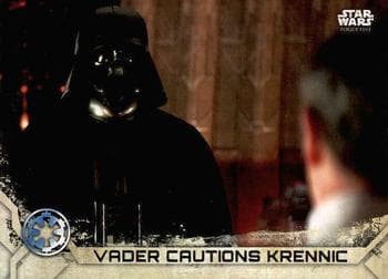 Vader Cautions Krennic #38 — Star Wars Rogue One Series 2