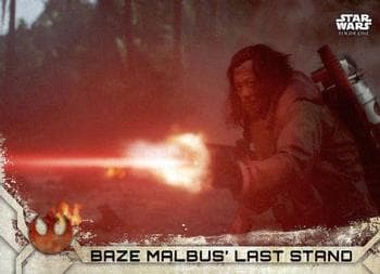 Baze Malbus' Last Stand #88 — Star Wars Rogue One Series 2