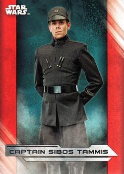 Captain Sibos Tammis #55 — Star Wars: The Last Jedi (Series One)